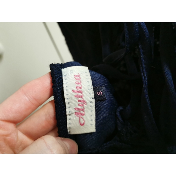 Navy lace dress size small - Picture 3 of 5